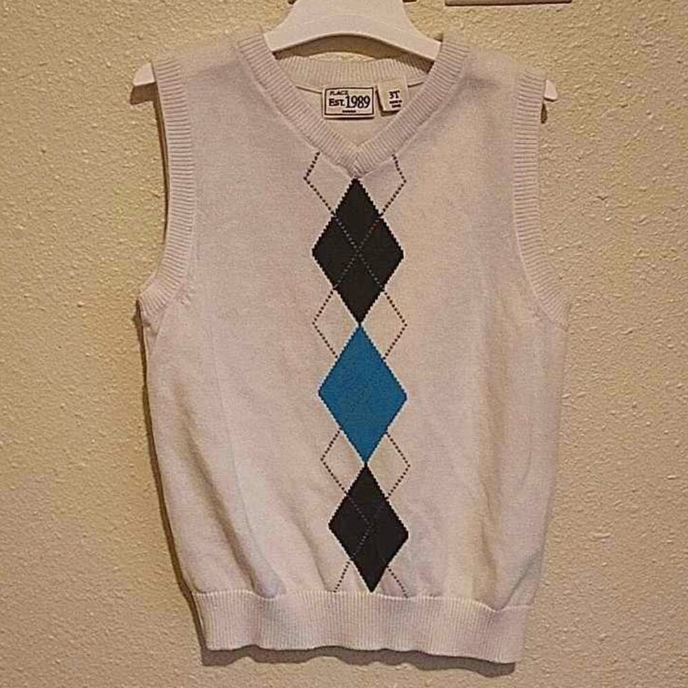Boys V-Neck Sweater Vest